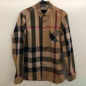 Burberry Silk Button-Up